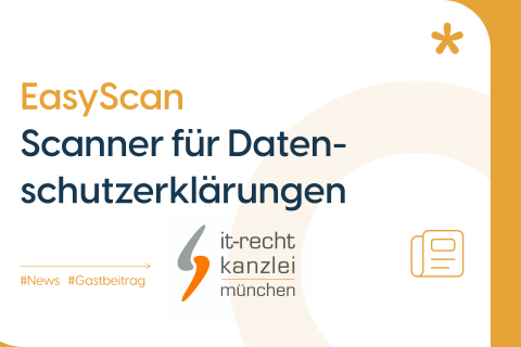 EasyScan: Der innovative Scanner für Datenschutzerklärungen