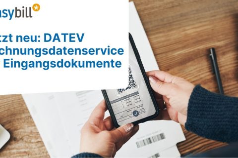 Neu bei easybill: DATEV Rechnungsdatenservice 1.0 jetzt auch für Eingangsdokumente